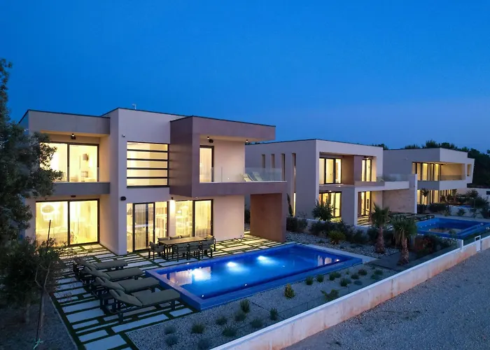Adria Seafront D Private Pool Zaton (Zadar)